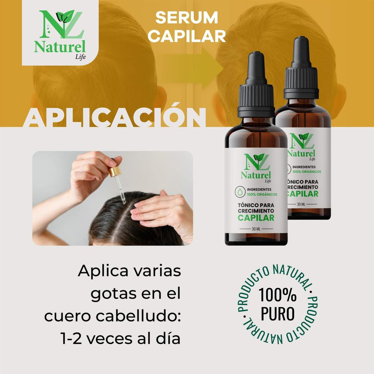 Formula Capilar Anti-caida de cabello